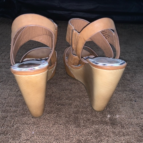 Madden Girl Romaaa Cognac Wedge - Picture 5 of 5